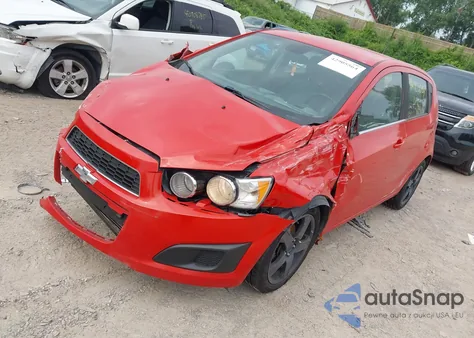 2012 Chevrolet Sonic 1Lt z USA, uszkodzony, nr VIN 1G1JD6SB3C4112307